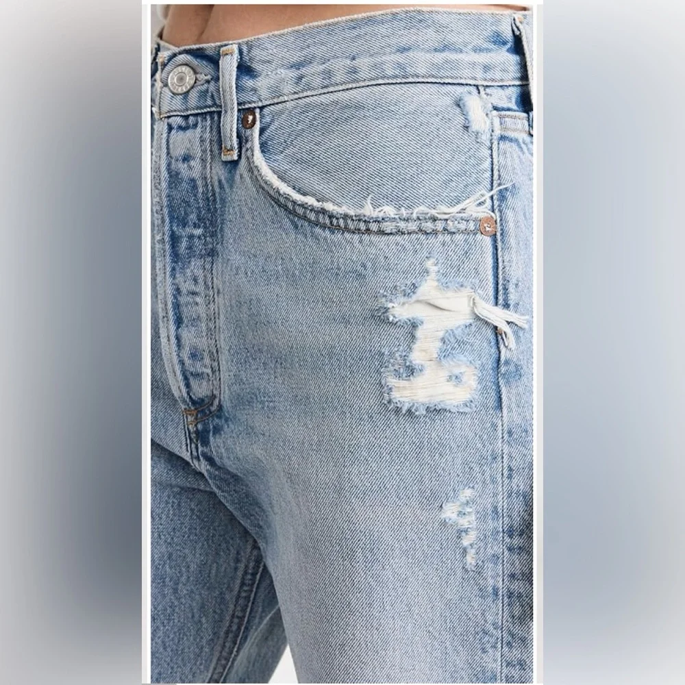 AGOLDE 90s crop mid-rise straight- 25 - Picture 4 of 10